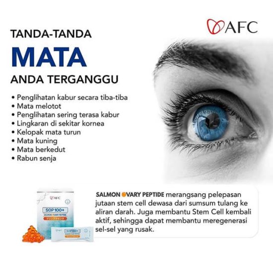 Tanda-tanda kerusakan pada mata