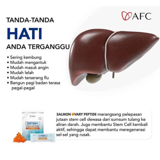 Tanda-tanda hati terganggu/rusak