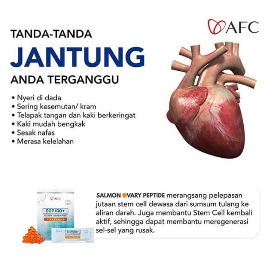 tanda masalah pada jantung