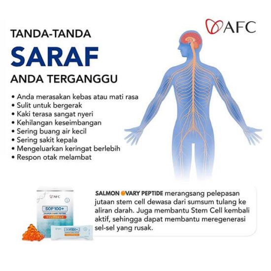 tanda masalah pada Saraf